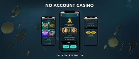 no account casino sverige